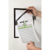 Durable Samolepiaci panel Duraframe NOTE, A4, čierny, 1 ks