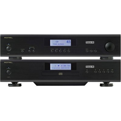 Rotel A11+CD11 Tribute Stereo Set - Black