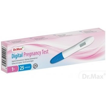 Dr.Max Digital Pregnancy Test digitálny tehotenský test 1 ks od 4,8 € -  Heureka.sk