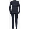 Termo pradlo detske Odlo Active Warm Eco Set Set Long - dark sapphire/gray ridge