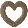 Bibs Baby Bitie Heart HeartDark Oak