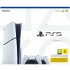PlayStation 5 1TB (Model Slim) + PlayStation 5 DualSense Wireless Controller, black & white [CFI-2116] (PlayStation 5 1TB (Model Slim) + PlayStation 5 DualSense Wireless Controller, black & white [CFI