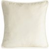 Takoy Obliečka na vankúš z hladkého zamatu s ozdobným lemom-HF-463236 | 45 x 45 cm