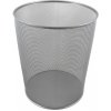 Odpadkový kôš drôtený - šedý 12L