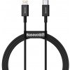 NONAME Baseus CATLYS-A01 Superior Fast Charging Dátový Kábel USB-C to Lightning 20W 1m Black 6953156205307