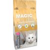 Magic Cat Kočkolit MAGIC LITTER Bentonite Ultra White Baby Powder 5 l