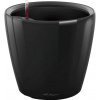 Lechuza Kvetináč Classico Premium LS 43, čierna vysoko lesklá, pr. 43 x 40 cm