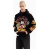 mikina Desigual Mickey Bad Mood negro velikost: XL