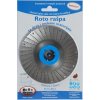 Rotačná rašpľa ROTO 115mm jemná 1,5mm (Rašpľa do uhlovej brúsky ROTO11515)