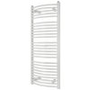 SOLID Radiátor rebríkový kúpeľnový biely oblý Rozmer: 500 x 1340 mm