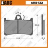 Brzdové doštičky ARC ARB122