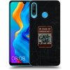 Picasee silikónový čierny obal pre Huawei P30 Lite - EMERGENCY