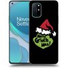 Picasee silikónový čierny obal pre OnePlus 8T - Grinch 2