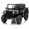 mamido Detské elektrické autíčko JH-103 4x4 čierne