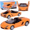 Interaktívny kovový model auta Lamborghini Aventador Roadster