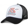 ALPINESTARS šiltovka AYESS TRUCKER biela/čierna
