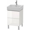 DURAVIT L-CUBE skrinka pod umývadlo stojaca biela lesklá, LC677402222