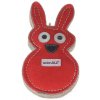 animALL Hračka Králík natural kůže podložená plstí 18 x 11 cm