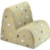 Detské kreslo Wigiwama® - Terrazzo Moss Cloud