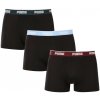 3PACK pánske boxerky Puma čierne (701234187 007) L 120 dní na výmenu alebo vrátenie tovaru!
