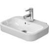 Duravit Happy D.2 - Umývadlo 500x360 mm, s prepadom, biela 0709500000