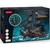 CubicFun 3D puzzle svítící Plachetnice Queen Anne's Revenge 293 ks