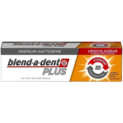 Blend-a-dent Plus Dual Power Light Mint Fixačný Krém Na Protézu 40 g