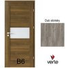 PORTA Doors SET Rámové dvere VERTE B6, laminofólia 3D Dub sibírsky +zárubeň+kľučka PD-VER-B6_SIBIRSKY