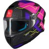 MT Helmets Targo S Brik matná černo-růžová - S - 55-56 cm