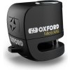 Zámok kotúčovej brzdy Micro XA5, OXFORD (integrovaný alarm, čierny, priemer čapu 5,5 mm)