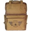 Plátený batoh na notebook Greenburry 5911-24 camel