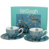 Duo Porcelánová šálka s podšálkou Van Gogh Almond Blossom 90 ml sada 2ks