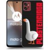 Picasee silikónový čierny obal pre Motorola Moto G32 - Kiky Ricky