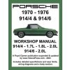 Porsche 914/4 & 914/6 1970-1976 Workshop Manual