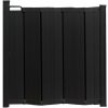 BabyDan Zábrana Guard Me Black lamelová 55 - 89 cm samoskládací
