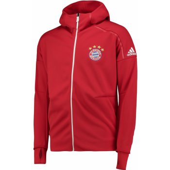 adidas FC Bayern München mikina bunda pánska červená od 89,99 € - Heureka.sk