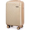 Solier Aventor STL1064 Gold 20“ S malý cestovný kufor ABS AVENTOR STL1064 GOLD 20 S