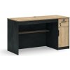 Cilek Písací stôl so skrinkou Black