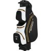 Golfový cart bag Bennington Dry-QO 14+ Waterproof Black/White/Gold