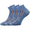 VOXX ponožky Rex 11 jeans melé 3 páry 35-38 113574