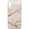 Puzdro Marble TPU Samsung Galaxy A70 A705 - ružové