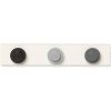 Lego Wall Hanger čierna, sivá, tmavo šedá - vešiak