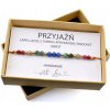 Dámsky náramok Lapis Lazuli Priateľstvo Talizman Prírodné kamene 14k