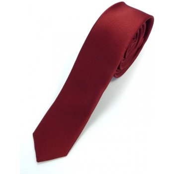 Orsi Bordová slim kravata 4001 18