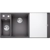 Blanco AXIA III 6 S šedá skala s excentrom + sklenená krájacia doska 524654