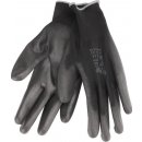 EXTOL PREMIUM rukavice z polyesteru polomáčané,, čierne 8856637
