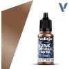 VALLEJO TRUE METALLIC 77.138 Hnedá metalická akrylová airbrush farba 18 ml (VALLEJO 77.138 TRUE METALLIC METAL BASE RUSTY METAL / METAL OXIDADO / 18ml / 0.6 fl.oz.)
