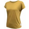 Dámske tričko Sensor Merino Air Traveller mustard veľkosti oblečenia L