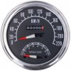 Tachometer FL, 73-84, čierny. 1:1 KMH