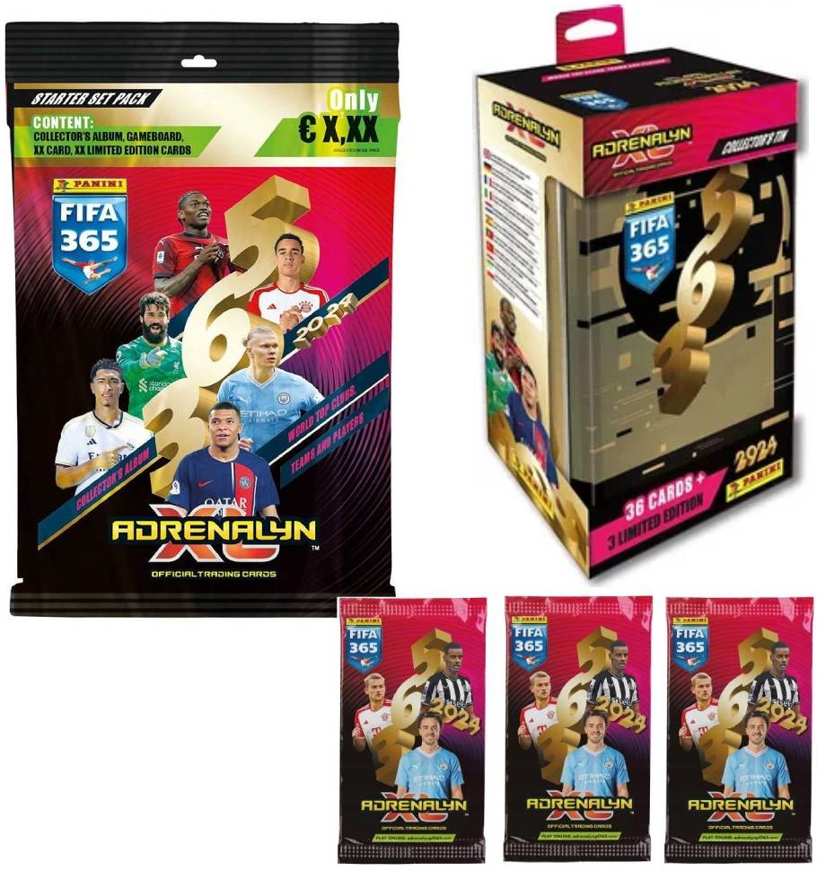 Panini SET 2 FIFA 365 Adrenalyn XL 2024